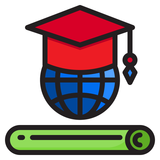 graduación icono gratis