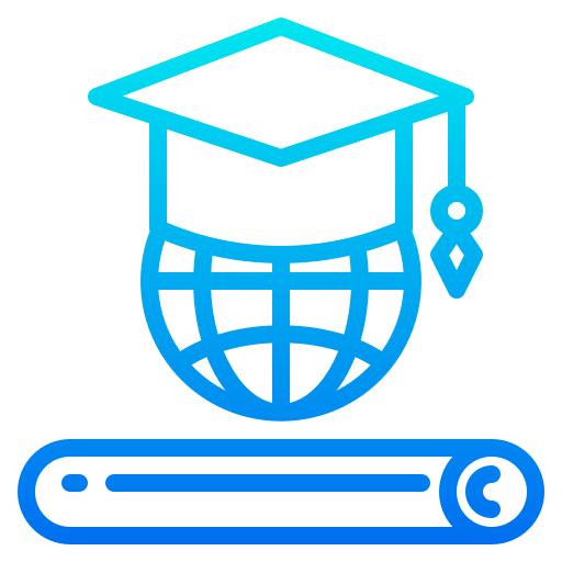 graduación icono gratis