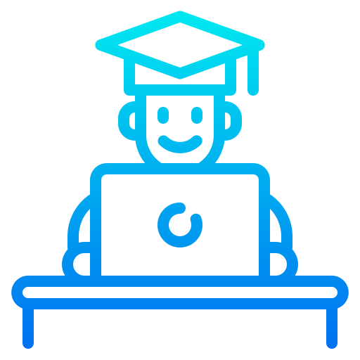 graduación icono gratis