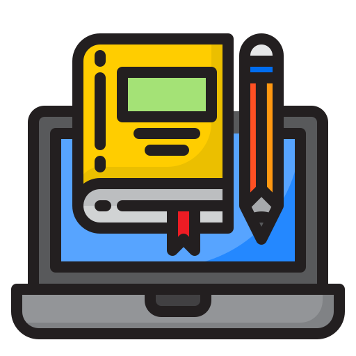 Elearning free icon Elearning free icon