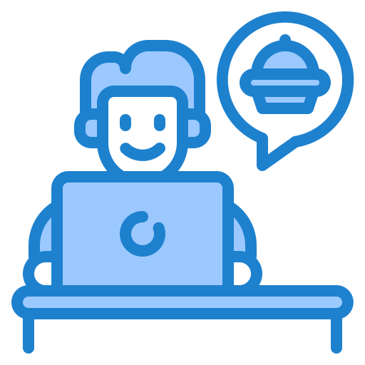 주문 음식 무료 아이콘