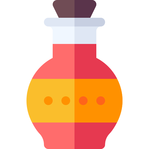 Bottle Basic Rounded Flat icon