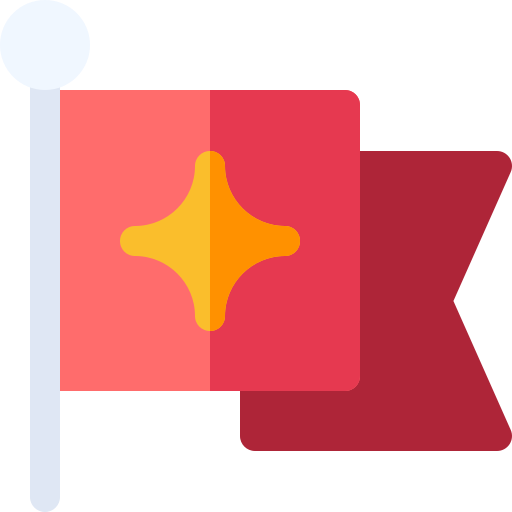 Flag free icon Flag free icon