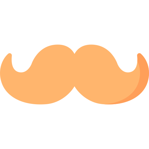 Moustache Special Flat icon