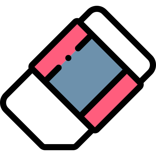 Eraser free icon Eraser free icon