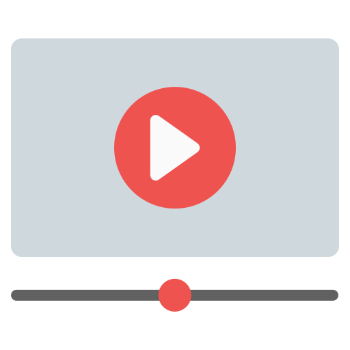video tutorial icono gratis