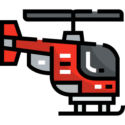 helicóptero icono gratis