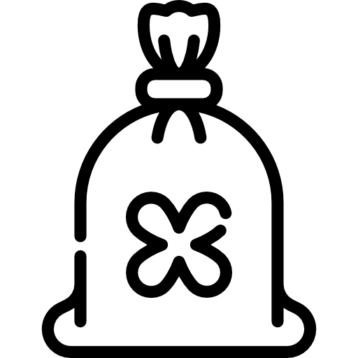 bolsa de dinero icono gratis