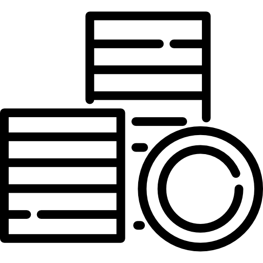 monedas icono gratis