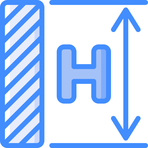höhe kostenlos Icon höhe kostenlos Icon