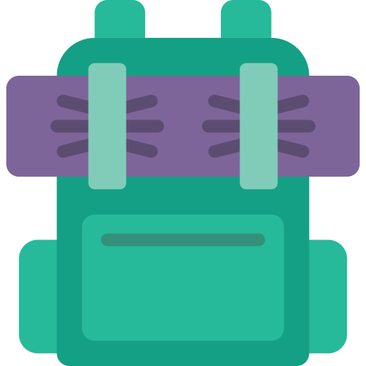 Backpack free icon