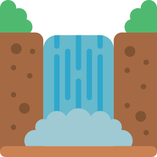 Waterfall - Free nature icons