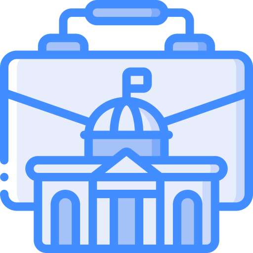 maletín icono gratis