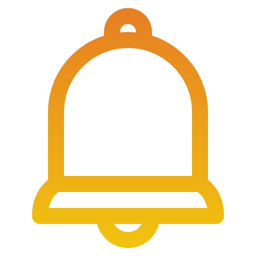 Bell Generic Gradient icon