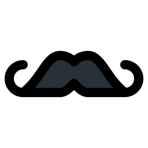 moustache Icône gratuit moustache Icône gratuit
