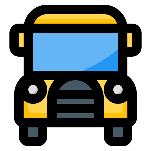 Ônibus escolar grátis ícone Ônibus escolar grátis ícone
