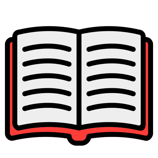 Book Generic Outline Color icon