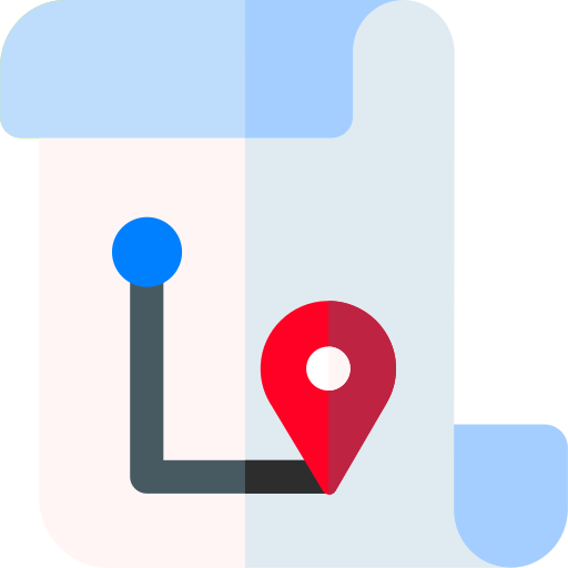 mapas icono gratis