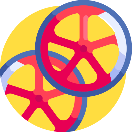ruedas icono gratis