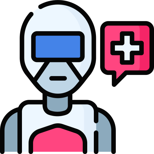 robot médico icono gratis