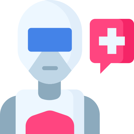 robot médico icono gratis