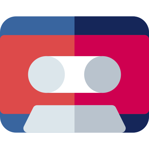 Music tape free icon