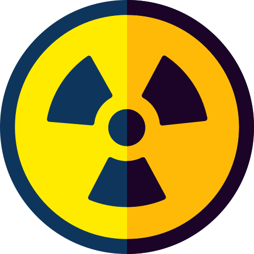 signo nuclear icono gratis