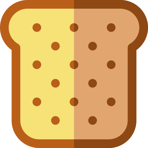 pan de molde icono gratis