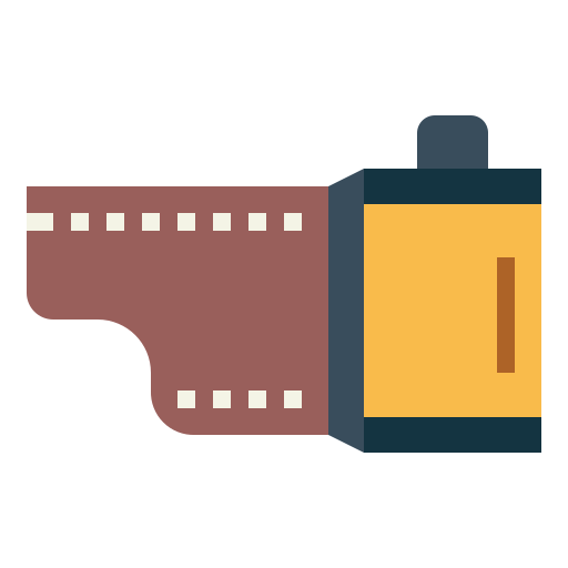 Film Smalllikeart Flat icon