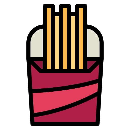 batatas fritas grátis ícone