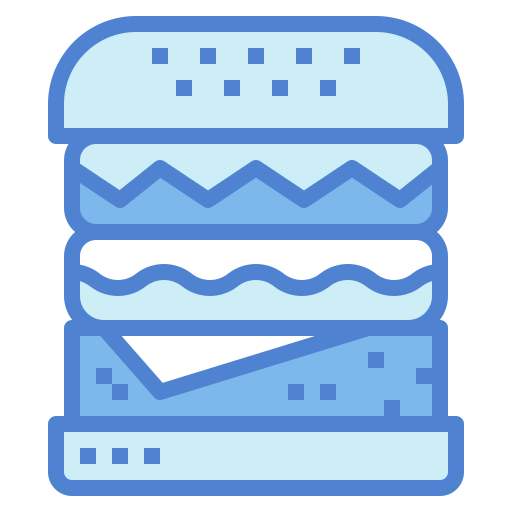 Hamburger free icon