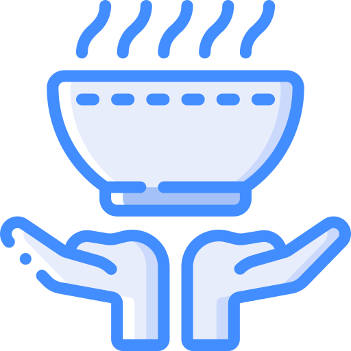 comida caliente icono gratis