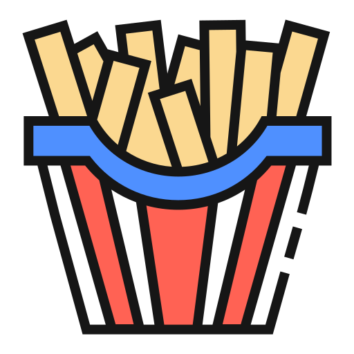 картофель фри бесплатно иконка