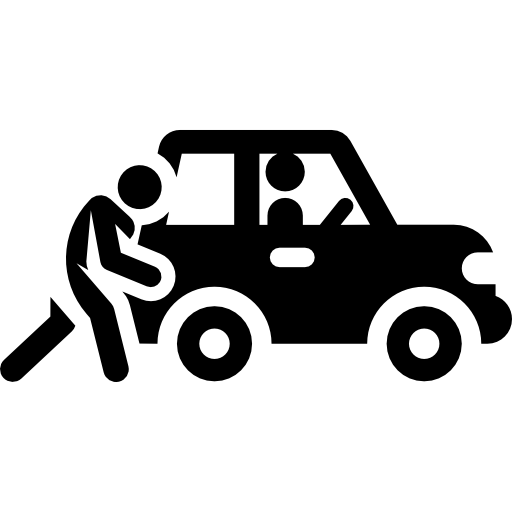 avería del coche icono gratis