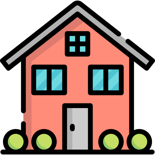 House Special Lineal Color Icon