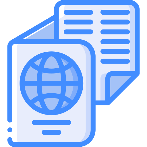 Passport Basic Miscellany Blue icon