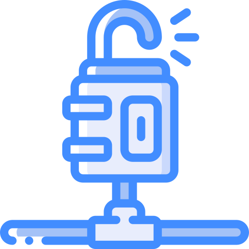 Padlock - free icon