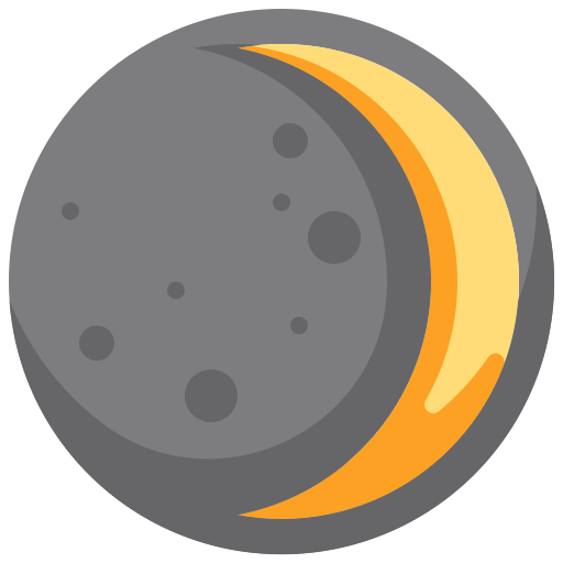 fase lunar icono gratis