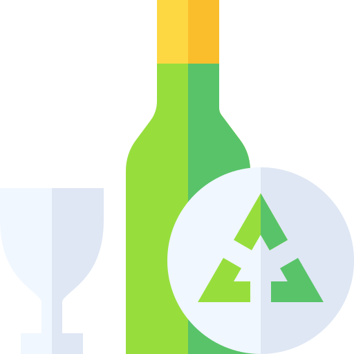 recyclage du verre Icône gratuit recyclage du verre Icône gratuit