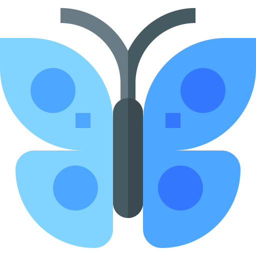 mariposa icono gratis