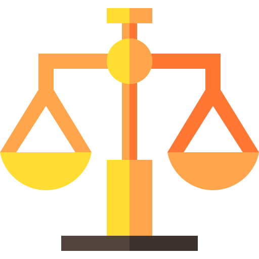 Law Basic Straight Flat Icon