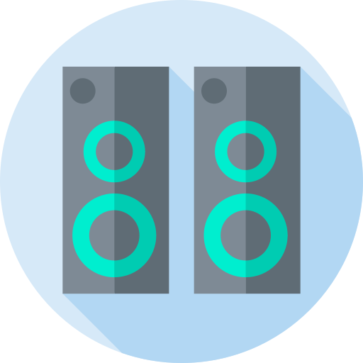 Loudspeaker free icon