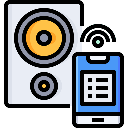 altavoz icono gratis