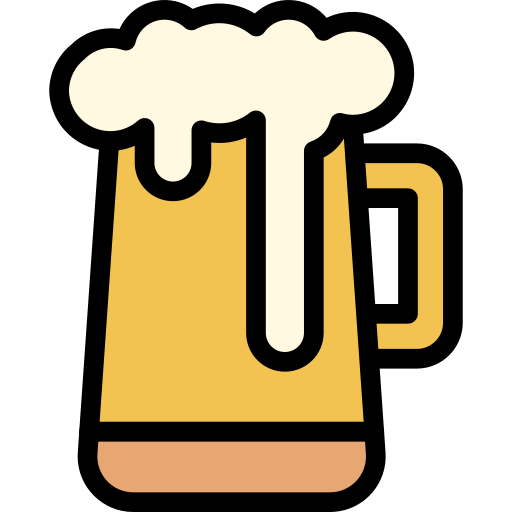 Beer mug Generic Outline Color icon