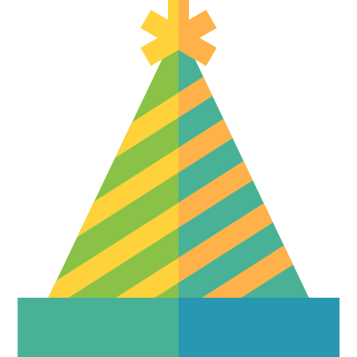 sombrero de fiesta icono gratis