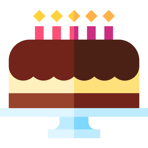 bolo de aniversário grátis ícone