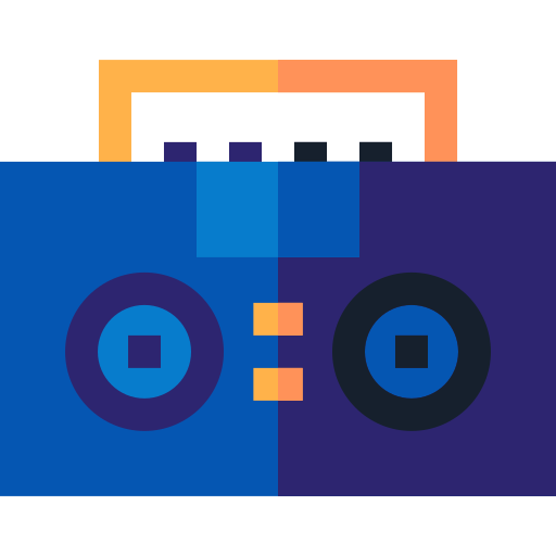 boombox icono gratis