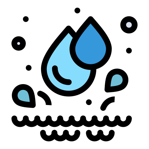 gotas de agua icono gratis