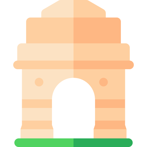 puerta de la india icono gratis