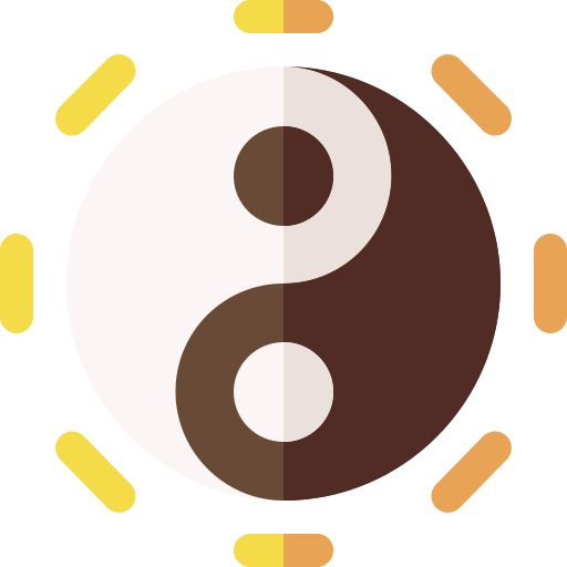 yin yang icono gratis